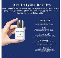 Beverly Hills MD 브라이트닝 + 타이트닝 회복 페이스 오일 - 주름 및 피부톤 완화, 균일하고 촉촉한 안색을 위한 안티에이징 포뮬러 - 비타민 C 함유로 얼굴, 목, 데콜테의 어두운 반점을 밝게 함