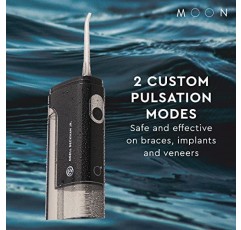 치아 청소 및 잇몸 건강을 위한 MOON 물 치실, 간편한 여행을 위한 두 가지 세척기 탱크 크기를 갖춘 무선 및 충전식, Odell Beckham Jr.와 공동 제작