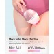 집에서 여성과 남성을 위한 INNZA IPL 제모 장치, 영구 제모 기계, 10 에너지 레벨, 24J 얼굴 비키니 라인 겨드랑이 다리 뒤를 위한 고에너지 제모 핸드셋, 유선