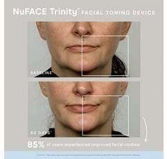 NuFACE 트리니티 스타터 키트. 하이드레이팅 리브 온 젤 프라이머가 포함된 페이셜 토닝 디바이스, 2 Fl Oz