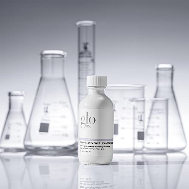 Glo Skin Beauty Beta-Clarity Pro 5 리퀴드 각질 제거제, 1.8 Fl Oz - AHA + BHA 클래리파잉 및 밸런싱 각질 제거 트리트먼트