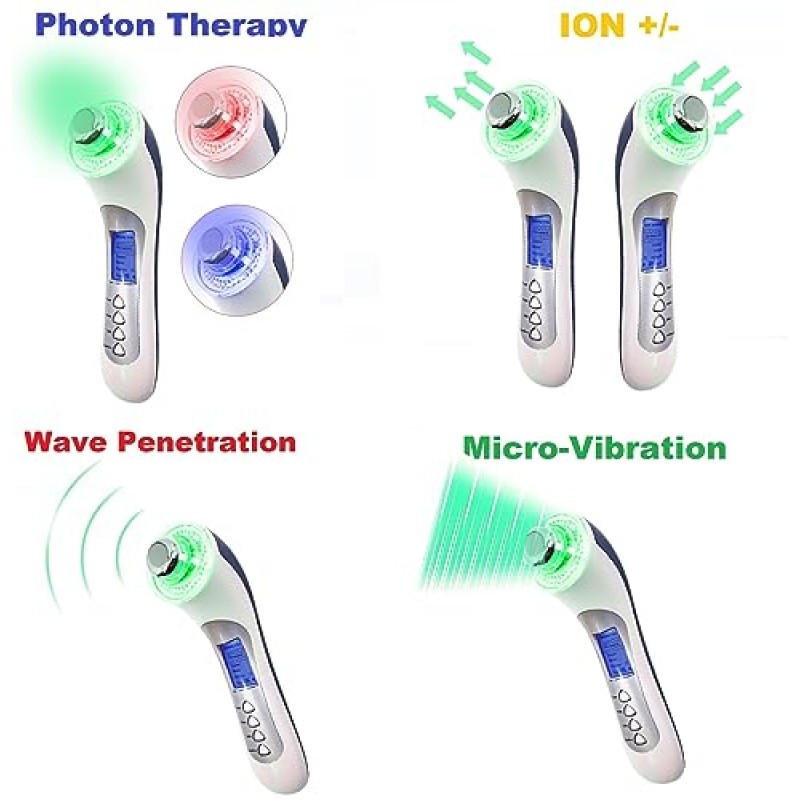 리프트 케어 Rejuven 페이셜 토닝 마사지기 Led 라이트 테라피 뷰티 툴 스킨케어 for 페이스