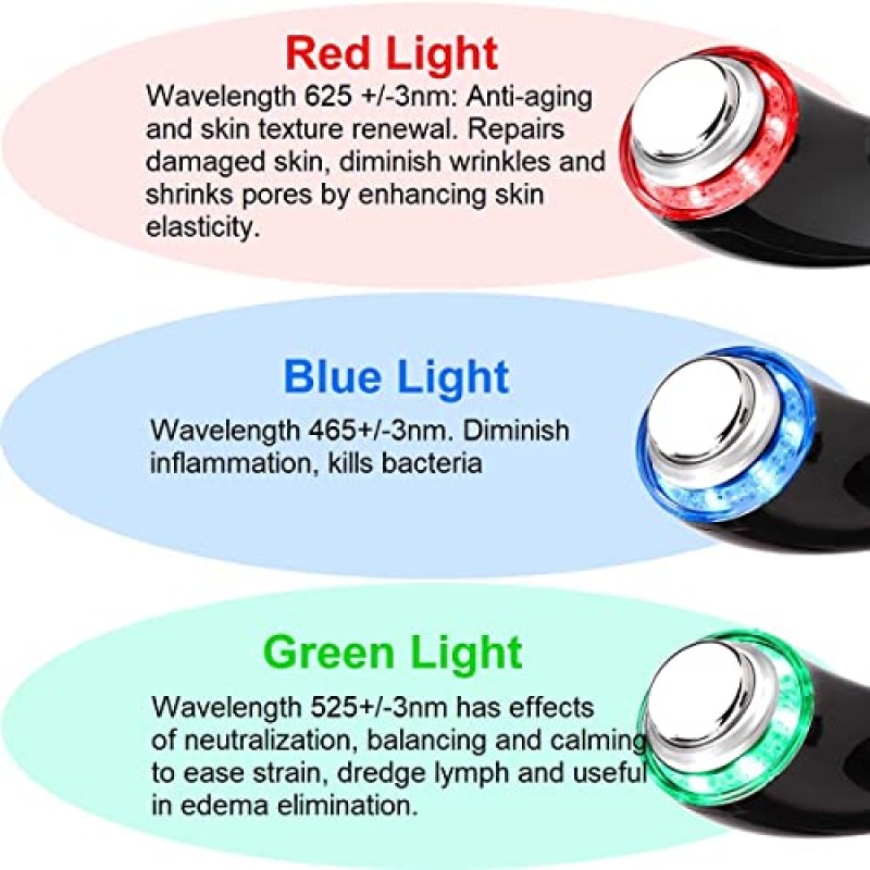 리프트 케어 Rejuven 페이셜 토닝 마사지기 Led 라이트 테라피 뷰티 툴 스킨케어 for 페이스