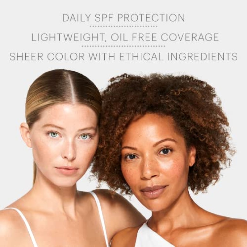 Glo Skin Beauty C-쉴드 안티 폴루션 모이스처 틴트 SPF 30 - 얼굴용 틴티드 모이스처라이저 - 비타민 C + 광범위한 스펙트럼 보호, 1.7온스(1N-Fair)