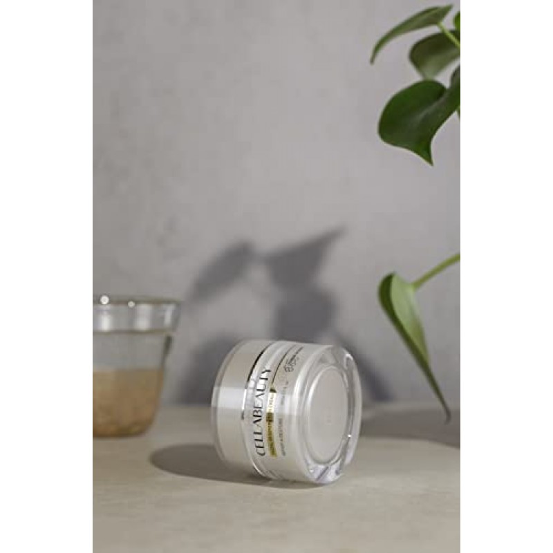 Cella Beauty 페이셜 리제너레이션 크림 - 모든 피부 타입을 위한 안티 에이징 및 스킨 퍼밍 크림 - 동물 실험을 하지 않은 식물 기반 스킨 케어 - 30 ml (1.7oz)