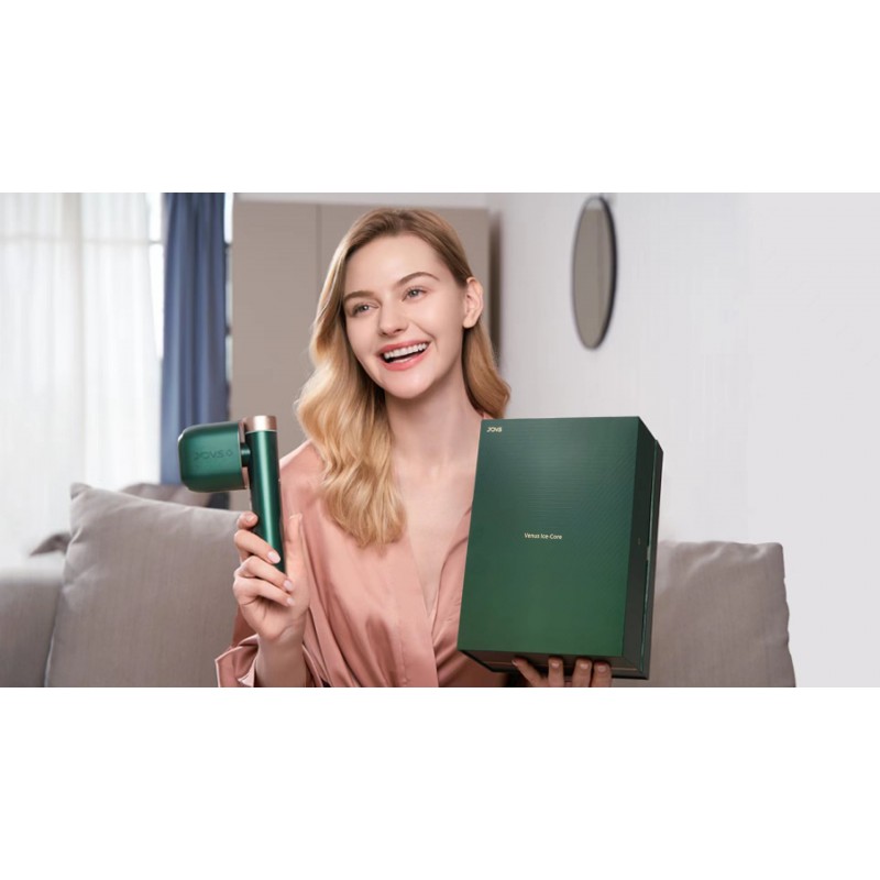 JOVS Venus Pro Ⅱ 여성 및 남성을 위한 IPL 제모 330° 회전 헤드 사파이어 냉각 무제한 플래시 가정에서 제모 장치 전신 무통에 안전, FDA 승인 - 에메랄드