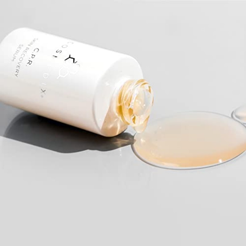COSMEDIX CPR 스킨 리커버리 페이스 세럼 for 스킨 케어 - 민감하고 건조한 피부를 진정 및 보호합니다 - 얼굴 홍조 완화 - 페이셜 케어용 하이드레이팅 세럼 - 펩타이드, 로디올라, 아르니카 몬타나 함유