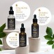BRIO ELAN Ultimate 스킨 케어 & 웰니스 선물 세트, 전체 7피스, 세럼 3개 아로마테라피 양초 목욕 폭탄 샤워 스티머 & 구아샤 뷰티용 스킨 케어 도구(스파 선물 - 모든 경우)