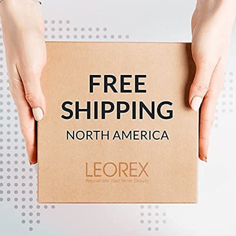 LEOREX 주름 개선 안티 에이징 골드 부스터 - 여성용 페이셜 마스크 24K 골드 입자로 강화된 스킨 케어, 딥 클렌징 페이스 마스크 팩, 리쥬브네이팅 뷰티 골드 페이스 마스크