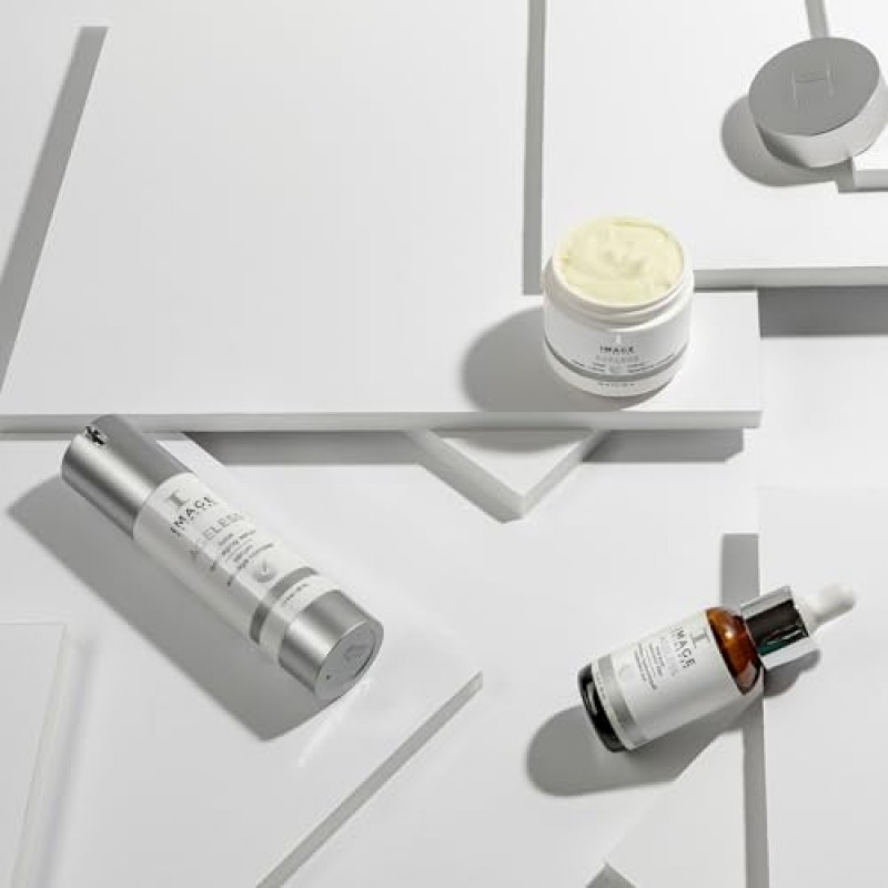 IMAGE Skincare, AGELESS 토탈 세럼, 탄력 있고 수분을 공급하며 주름을 부드럽게 하고 톤을 균일하게 해주는 펩타이드가 함유된 AHA 페이스 세럼, 1.7 fl oz