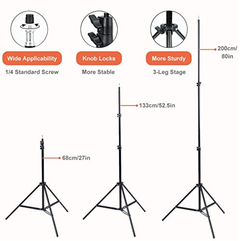 MOUNTDOG 소프트박스 사진 조명 키트 소프트박스 조명 사진 스튜디오 조명 2X20 X28 E27 95W 5500K 소프트 박스 조명 사진 촬영용 전문 사진 장비 비디오 녹화 인물 사진 촬영