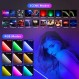 스탠드가 있는 RGB Led 비디오 라이트 스틱 막대, QEUOOIY 360° 풀 컬러 2500-9500K 휴대용 스튜디오 사진 조명, Vlog용 27"-78.7" 삼각대가 있는 5000mAh 충전식 배터리 및 자석