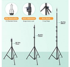 Torjim Softbox 조명 키트, 모델 인물 사진 촬영을 위한 30