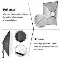 EMART 사진 소프트박스 조명 키트, 사진 장비 스튜디오 소프트박스 20