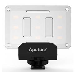 Aputure AL-M9 Amaran LED 미니 카메라용 조명 비디오 조명, 검정색