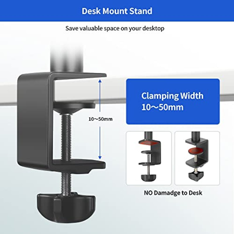 Hemmotop 카메라 데스크 마운트 라이트 스탠드 12.8