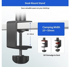 Hemmotop 데스크 마운트 라이트 스탠드 15.3