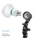 LimoStudio 3Pack 30W 5400K CFL 형광등 전구 부드러운 흰색 멋진 주광 우산 모양의 스타일 전구 E26(중간) 사진용 사진 비디오 스튜디오 조명, AGG3240