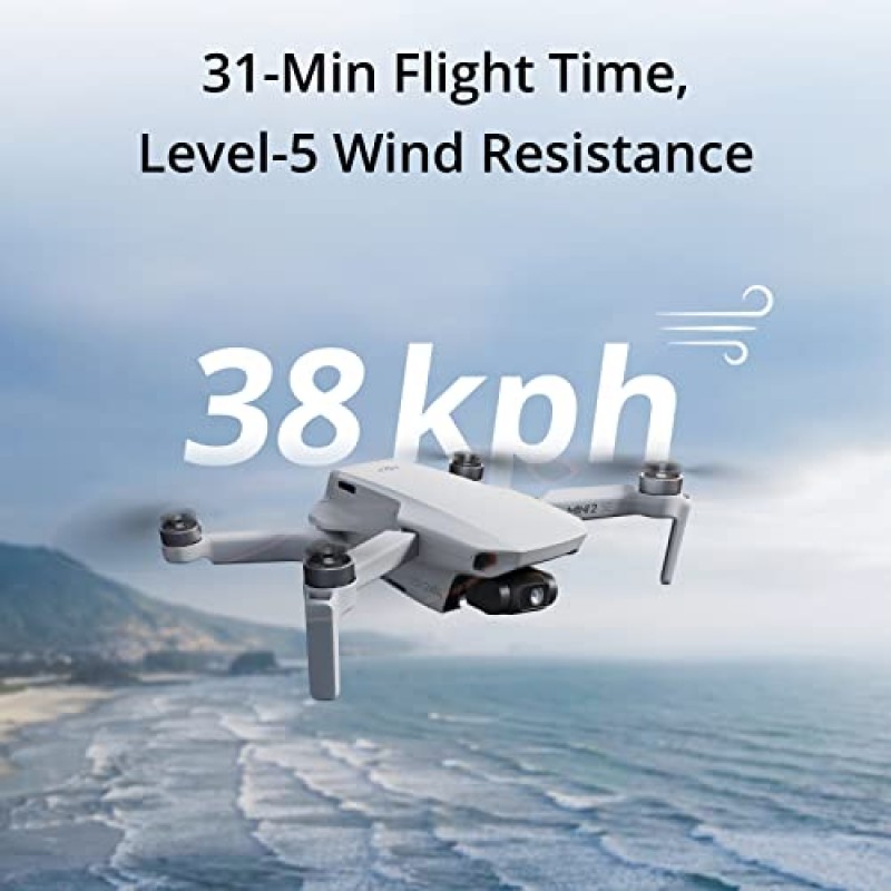 DJI Mini 2 SE, 2.7K 비디오, 10km 비디오 전송, 31분 비행 시간, 249g 미만, 리턴투홈, 자동 프로 촬영, 초보자를 위한 카메라 탑재 드론을 갖춘 경량 접이식 미니 드론