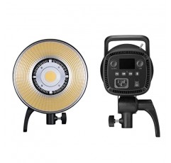 Godox SL60IID 70W 5600K±200K 휴대용 스튜디오 LED 비디오 조명 +RC-A5 원격 제어+사진 조명 헛간 문 반도어 키트 홈 스튜디오 사진용 APP/2.4G 무선/온보드 제어 Vlog 비디오