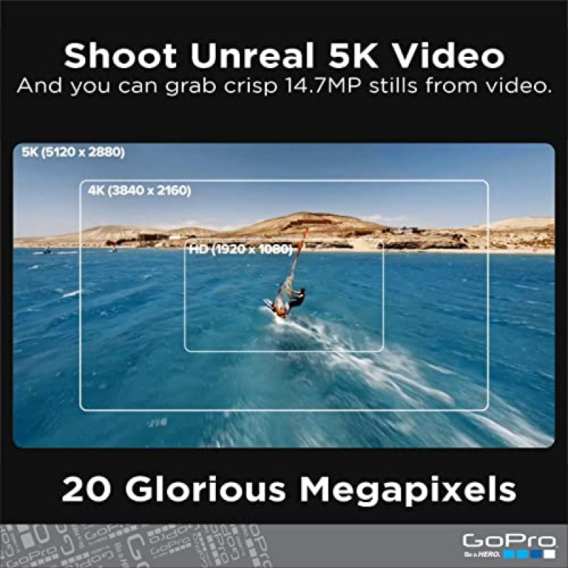 GoPro HERO9 Black + 스마트 리모컨 + PNY Elite-X 64GB microSDHC 카드 어댑터-UHS - 전면 LCD 및 터치 후면 스크린, 5K Ultra HD 비디오, 20MP 사진을 갖춘 방수 액션 카메라