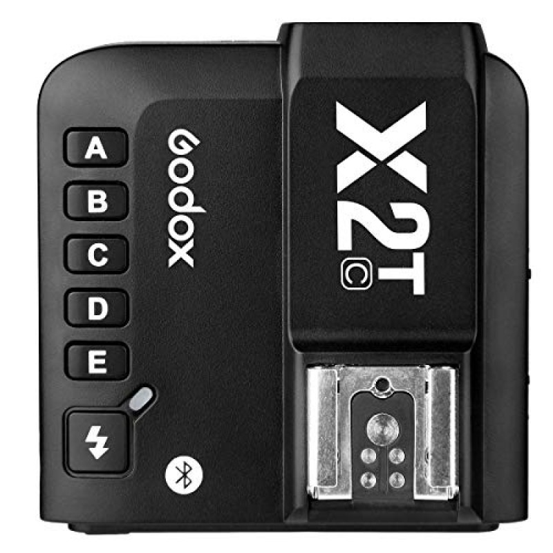 Canon용 Godox X2T-C TTL 무선 플래시 트리거, Bluetooth 연결, 1/8000s HSS, 5개의 별도 그룹 버튼, 재배치된 컨트롤 휠, 새로운 핫슈 잠금, 새로운 AF 보조광