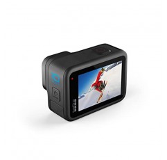 GoPro HERO10 Black - 전면 LCD 및 터치 후면 스크린을 갖춘 방수 액션 카메라, 5.3K60 Ultra HD 비디오, 23MP 사진, 1080p 라이브 스트리밍, 웹캠, 안정화(갱신)