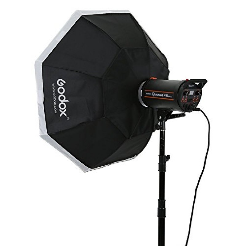 Godox 상단 옥타곤 소프트박스 47인치/120cm 옥타곤 소프트박스 사진 조명 디퓨저 및 수정자(Monolight Photo Studio 스트로브 조명용 Bowens Speedring Mount 포함)