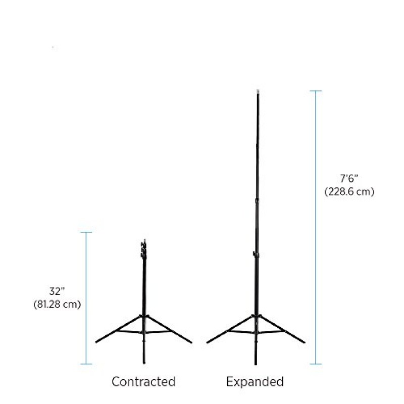 Fovitec 2등 4250W 형광등 스튜디오 조명 키트, 인물 사진, 제품 사진 및 비디오 제작을 위한 24