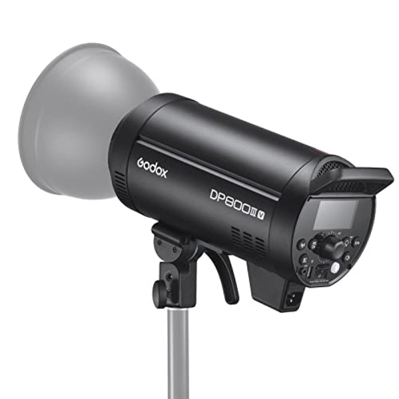 Godox DP800III-V 업그레이드된 스튜디오 플래시 라이트 800Ws 전원 GN126 5600±200K 스트로브 조명 내장 2.4G 무선 X 시스템 Bowens 마운트 사진 결혼식 패션 광고 사진 플래시