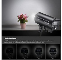 Godox DP800III-V 업그레이드된 스튜디오 플래시 라이트 800Ws 전원 GN126 5600±200K 스트로브 조명 내장 2.4G 무선 X 시스템 Bowens 마운트 사진 결혼식 패션 광고 사진 플래시