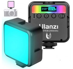 ULANZI VL120 RGB 비디오 조명 및 ULANZI VL49 RGB 비디오 조명