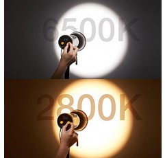 Godox ML60Bi 이중 색상 60W LED 비디오 조명, 2800K-6500K 색온도, CRI 96+ TLCI 97+, 10100Lux@1m(반사경 포함), 7가지 FX 효과, 슬립 모드, 다중 제어 방법, 청소용 천 포함