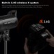 Godox 2X SK300II 스튜디오 플래시 스트로브 키트: 스튜디오 촬영용 보웬스 마운트가 포함된 2.4G 600Ws 스피드라이트 플래시 모노라이트, 조명 스탠드, 소프트박스, 반도어 및 우산이 포함된 위치 및 인물 사진 촬영