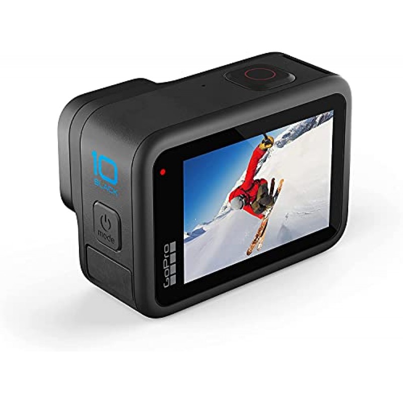 Pixel Hub GoPro HERO10 Hero 10 캠코더 블랙 - Ultimate 번들 포함 내용: Sandisk Ultra 64GB microSD, 추가 배터리 2개, 충전기, 수중 하우징, LED 조명 키트, 휴대용 케이스 등