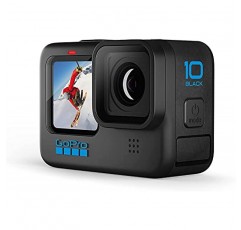 Pixel Hub GoPro HERO10 Hero 10 캠코더 블랙 - Ultimate 번들 포함 내용: Sandisk Ultra 64GB microSD, 추가 배터리 2개, 충전기, 수중 하우징, LED 조명 키트, 휴대용 케이스 등