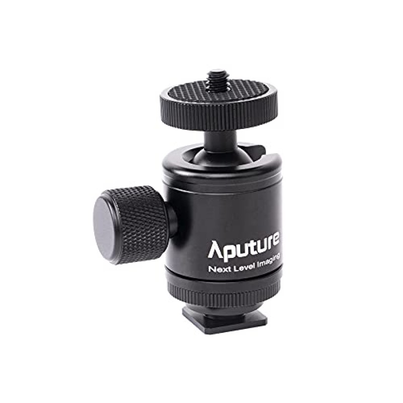 Aputure MC 4등 여행용 키트, 4 MC RGBWW LED 온 카메라 조명(무선 충전 케이스 포함) CRI/TLCI 96+, 온도 3200K-6500K, HSI 모드, 자기 인력 지원