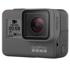 GoPro HERO5 블랙 방수 디지털 액션 카메라(4K HD 비디오 및 12MP 사진 포함)(리뉴얼)