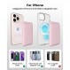 iPhone 14 Pro Max/14 Plus/14 Pro/14용, iPhone 13 Pro Max/13 Pro/13용, iPhone 12 Pro Max/12 Pro/12용, 휴대폰 케이스 액세서리용 Apple Magsafe용 SOFTGAS 자기 카드 지갑 홀더