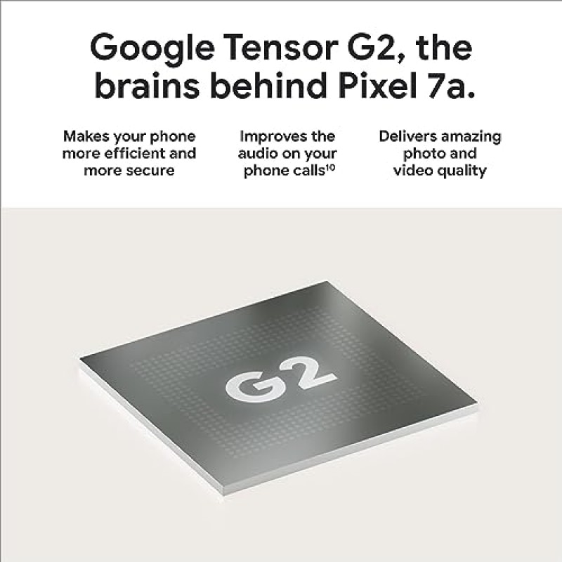 Google Pixel 7a - 공기계 안드로이드 휴대폰 - 광각 렌즈와 24시간 배터리를 갖춘 스마트폰 - 128GB - 바다