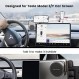 Tesla Model 3 Model Y용 Marnana 폰 마운트, Tesla 스크린 모니터용 MagSafe 차량용 마운트 폰 홀더용으로 설계된 강력한 자석, iPhone 12/13/14 시리즈용 보이지 않는 접이식 Tesla 액세서리…