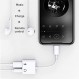 iPhone용 2팩 헤드폰 어댑터, [Apple MFi 인증] 2 in 1 Lightning-3.5mm AUX 오디오 + 충전기 분배기 iPhone 14/13/12/11/XS/XR/X 8/iPad와 호환 가능, 모든 iOS 시스템 지원