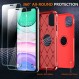 iPhone 11 케이스용 SPIDERCASE 충격 방지,[10 FT 군용 등급 낙하 보호], 2개[강화 유리 화면 보호 장치+카메라 렌즈 보호 장치] 고강도 전신 보호 휴대폰 케이스 포함, 빨간색