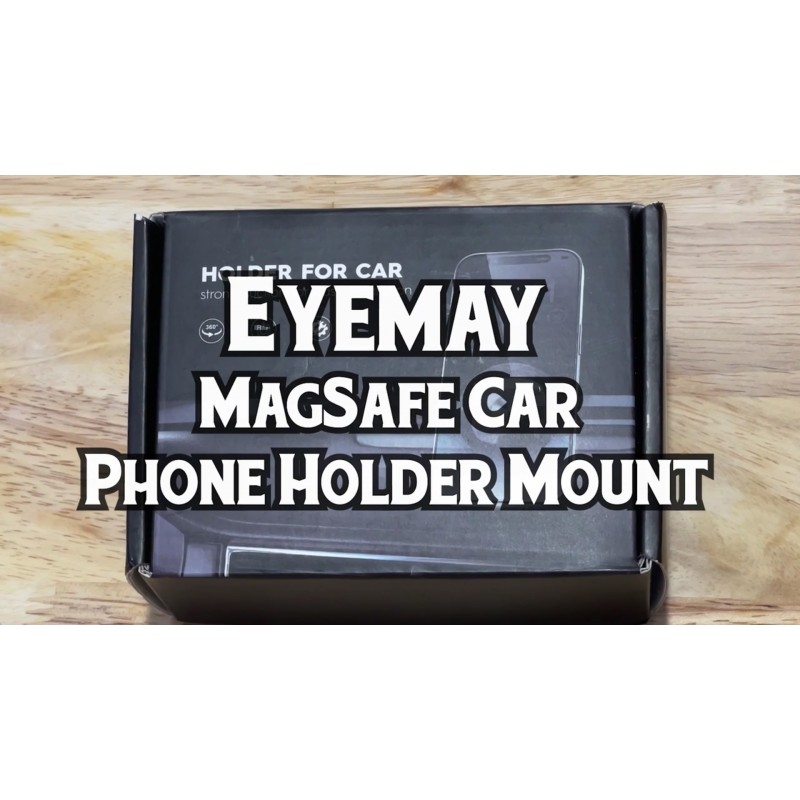 Eyemay [2023 업그레이드된 MagSafe 차량용 폰 홀더 마운트 - [가장 강한 자석 30개] 차량용 자석 폰 홀더, 에어벤트[4 in 1] iPhone 14 Pro Max Plus용 차량용 자석 폰 거치대 MagSafe 케이스