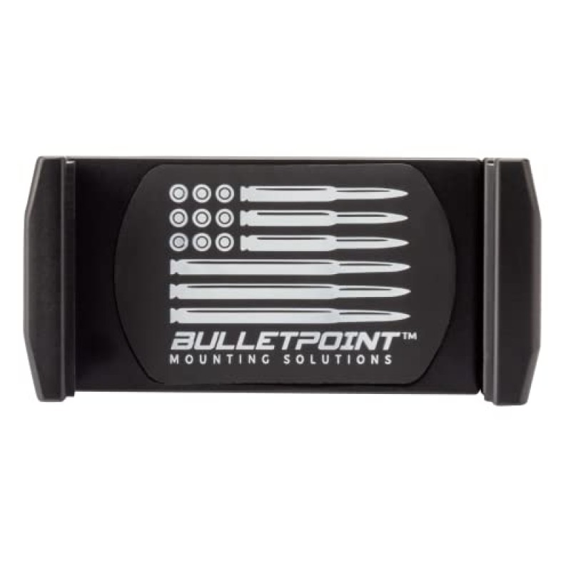 7cm 탄소 섬유가 포함된 Bulletpoint 대시 마운트 휴대폰 홀더 + iPhone 및 Android 스마트폰과 호환되는 Kevlar 장착 암 - 20mm(0.787인치) 부착 볼에 적합