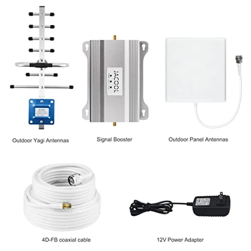 Verizon 휴대폰 신호 부스터 AT&T 신호 부스터 5G 4G LTE Band12/13/17 T 가정용 모바일 셀 신호 부스터, 셀 부스터 확장기 Verizon 셀룰러 부스터 가정용 AT&T 휴대폰 부스터
