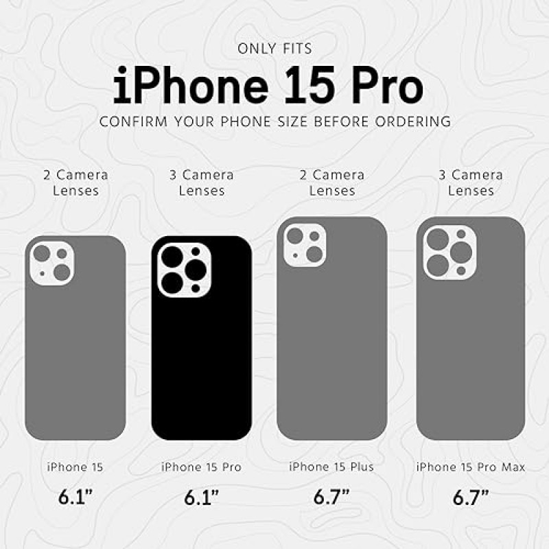 Pelican Shield 시리즈 - iPhone 15 Pro 케이스 6.1인치 [MagSafe와 호환 가능] [21피트 군용 등급 낙하 보호] 벨트 클립 홀스터 킥스탠드가 있는 자기 충전 휴대폰 케이스 커버 - 블랙