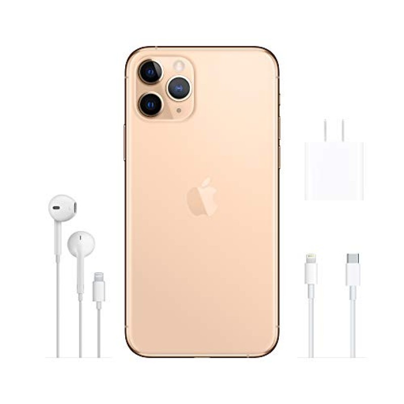 Apple iPhone 11 Pro [512GB, 골드] + 이동통신사 구독 [크리켓 무선]