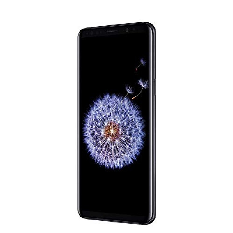 SAMSUNG Galaxy S9(64GB, 4GB RAM) 5.8인치 QHD+ 디스플레이, IP68 방수, 3000mAh 배터리 - GSM/CDMA 공기계(AT&T/T-Mobile/Verizon/Sprint) 미국 보증 포함 - SM-G960U(미드나잇 블랙)