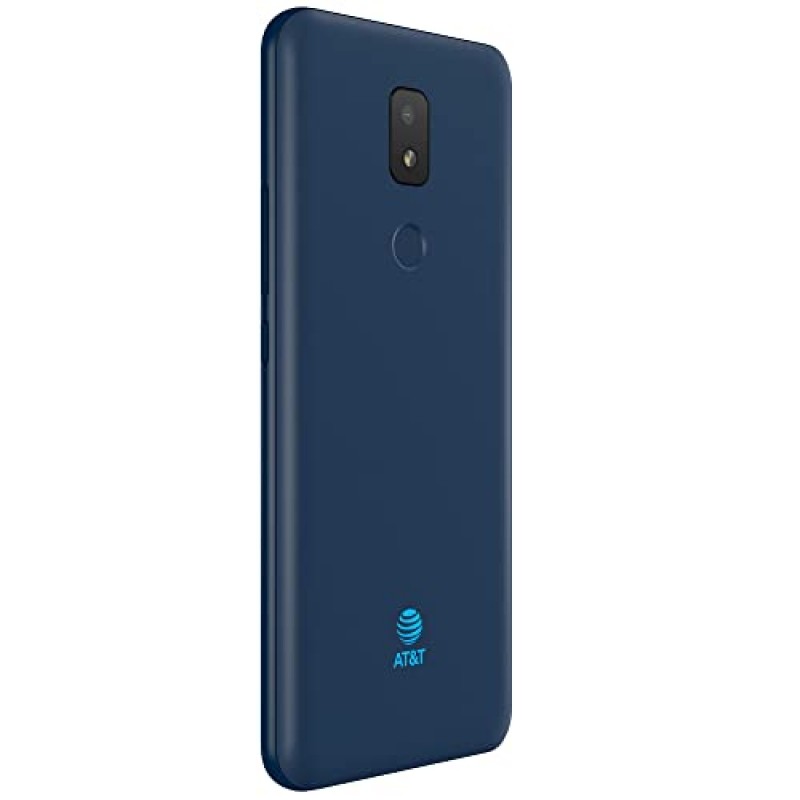 AT&T Motivate 2, 32GB, 마리타임 블루 - 4G LTE 선불 스마트폰 - AT&T 이동통신사 고정